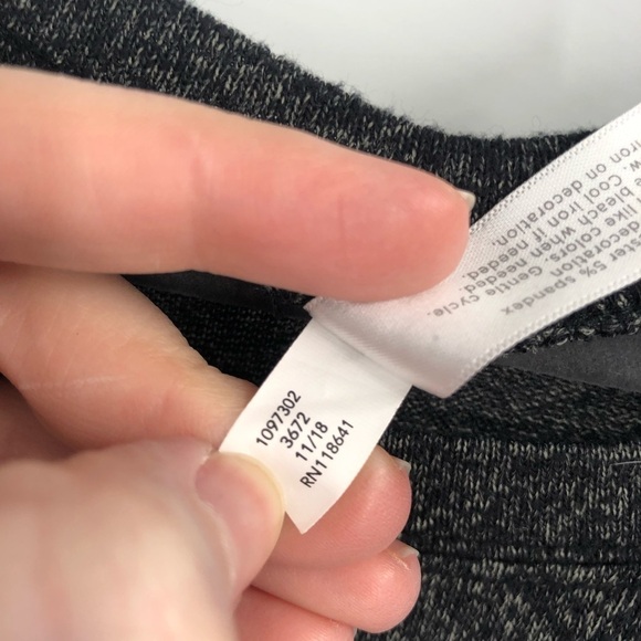 SLEEP BY CACIQUE Long Sleeve Top Lounge Comfy Spellout Logo Stretch Plus Size 18 - Picture 7 of 8